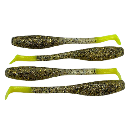 CastawayRods Down South Lures - Southern Shad 4.5"