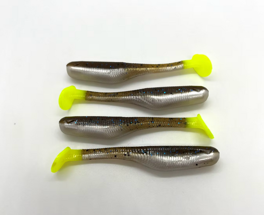 CastawayRods Down South Lures - Burner Shad 3.5"