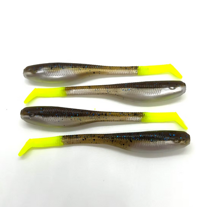CastawayRods Down South Lures - Southern Shad 4.5"
