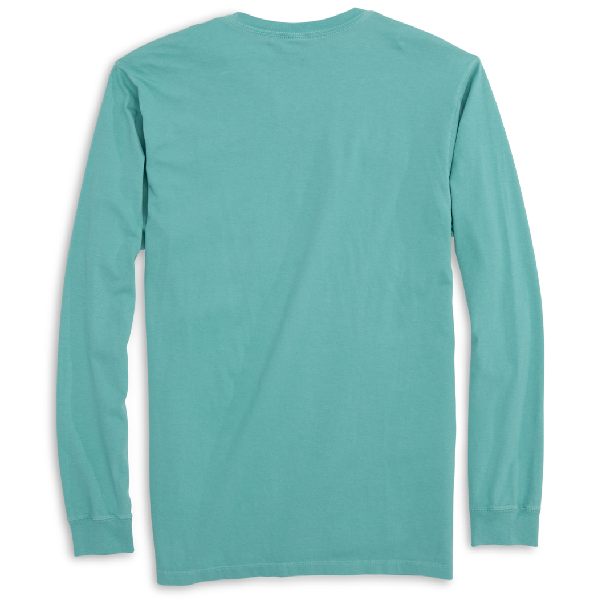 Saltwater Born Freshwater Born Linear Logo Men's Cotton Long Sleeve Shirt