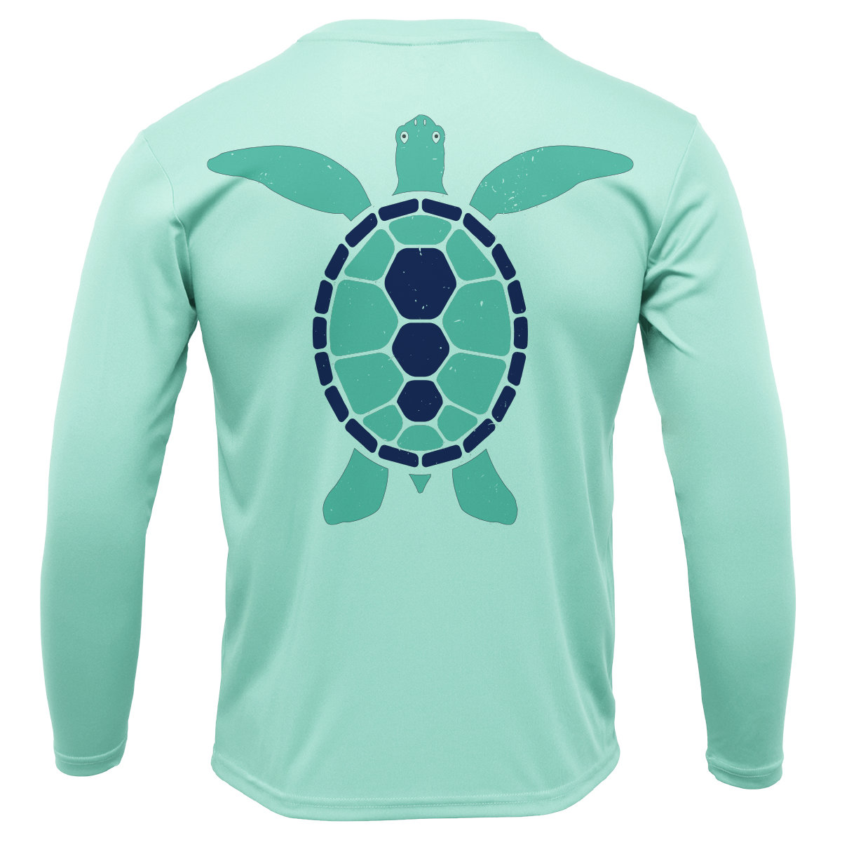 St. Pete Beach, FL Turtle Boy's Long Sleeve UPF 50+ Dry-Fit Shirt