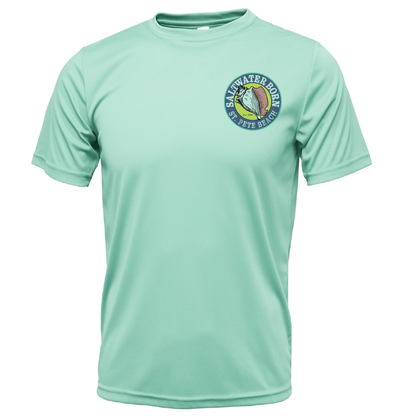 St. Pete Beach, FL "Surrender The Booty" Men's Short Sleeve UPF 50+ Dry-Fit Shirt
