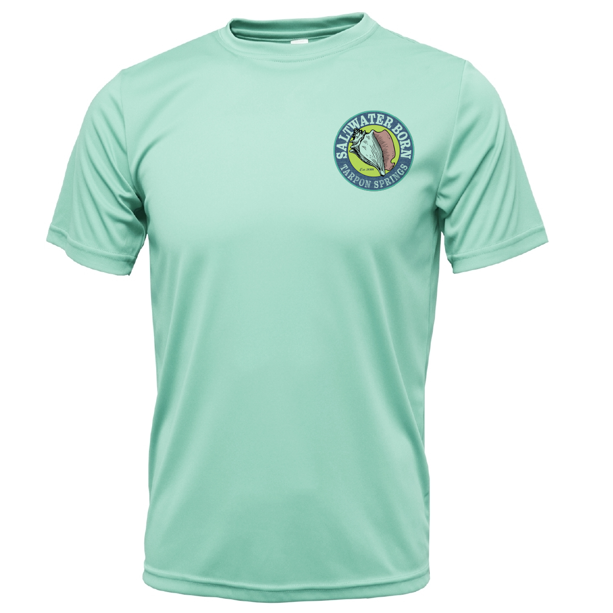 Tarpon Springs, FL "All For Rum and Rum For All" Men's Short Sleeve UPF 50+ Dry-Fit Shirt