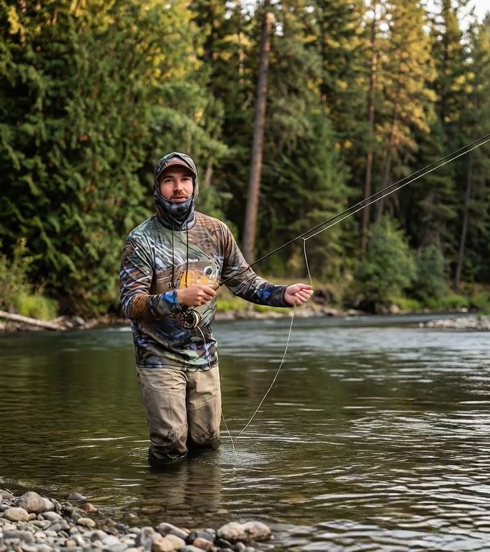 Cognito Brands Secluded Cutty Graphic Fishing Hoodie