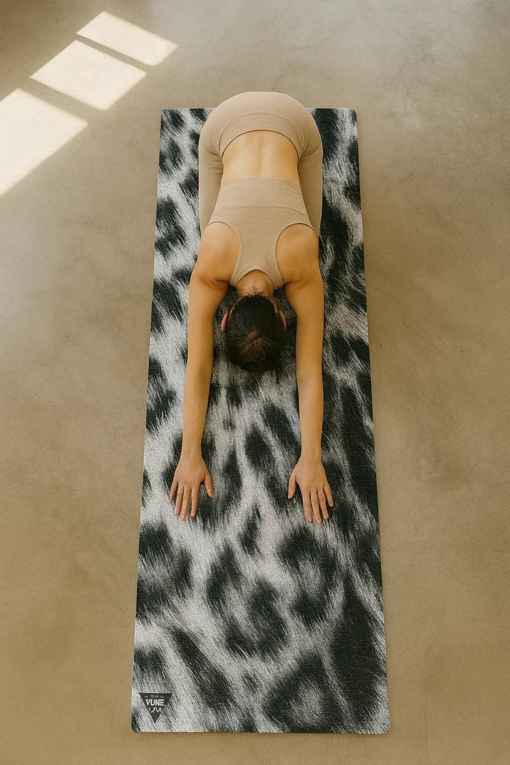Yune Yoga Mat Snow Leopard 5mm