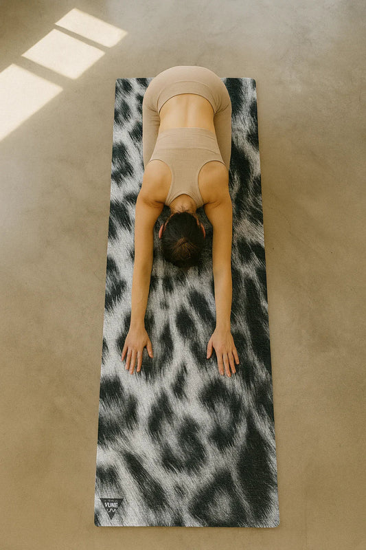 Yune Yoga Mat Snow Leopard 5mm