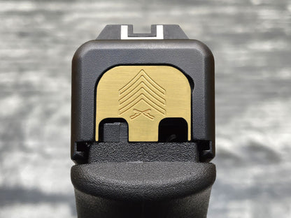 Milspin USMC Glock Slide Back Plates (Most Popular)