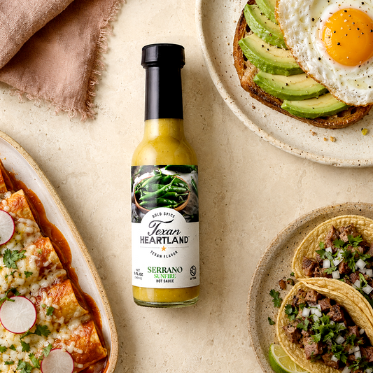 Texan Heartland Serrano Sunfire Hot Sauce