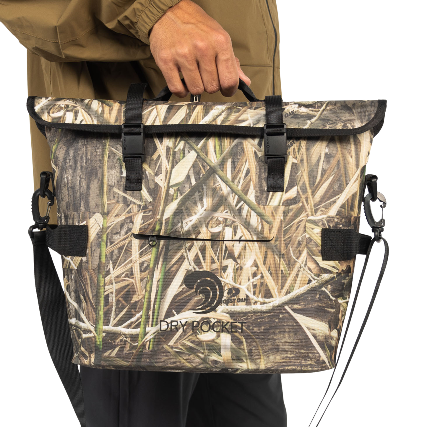 Dry Pocket Mossy Oak - Auto-Sealing, Waterproof, Floating, Scent Proof Day-Pack