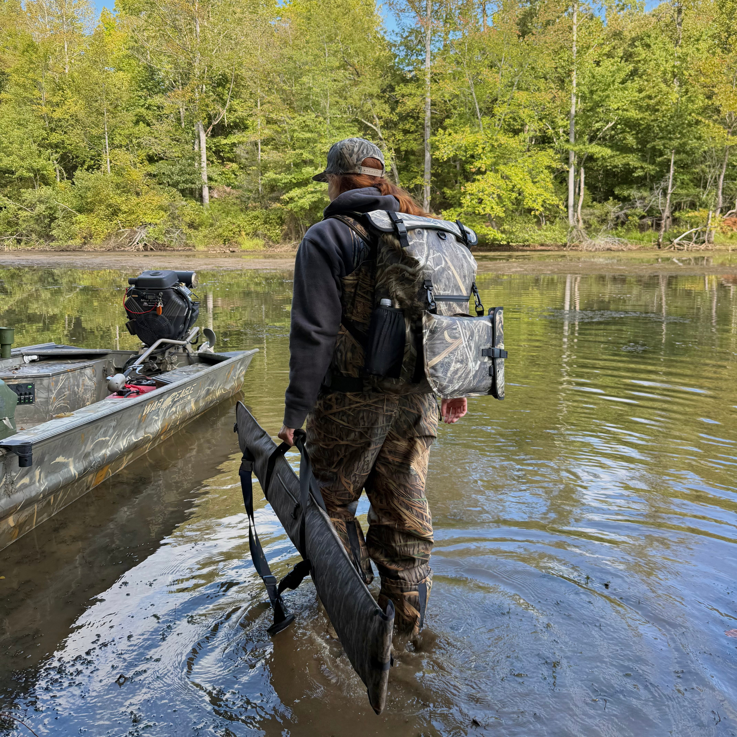 Dry Pocket Mossy Oak - 25-Liter, Auto-Sealing, Waterproof, Floating, Scent Proof Dry Bag