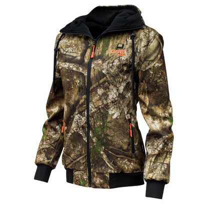 Gobi Heat Shadow Women's Heated Hunting Hoodie - Camo