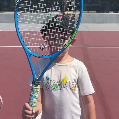 Racket Pets Shark Tennis Overgrip Tape and Matching Shock Absorbing Dampener for Tennis Racket