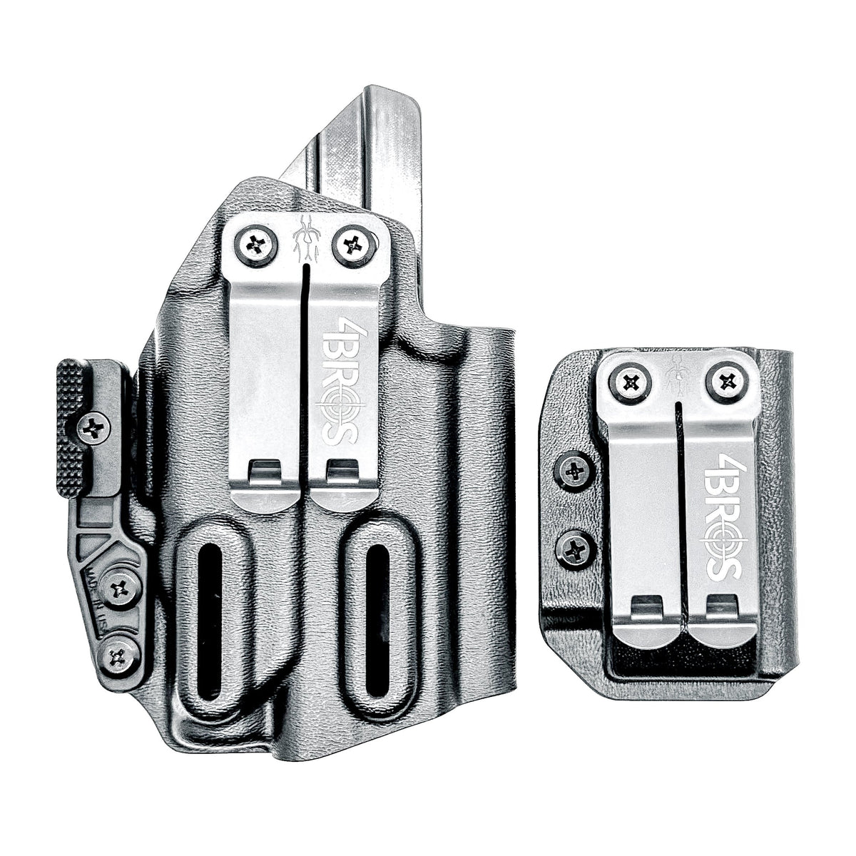 Four Brothers Smith & Wesson M&P Shield X & TLR-7 Sub IWB Holster with Magazine Carrier Combo