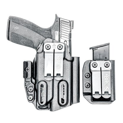 Four Brothers Smith & Wesson M&P Shield X & TLR-7 Sub IWB Holster with Magazine Carrier Combo