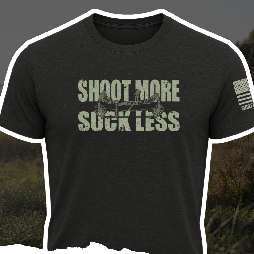 Bow Crew Apparel "Shoot More Suck Less" Tee