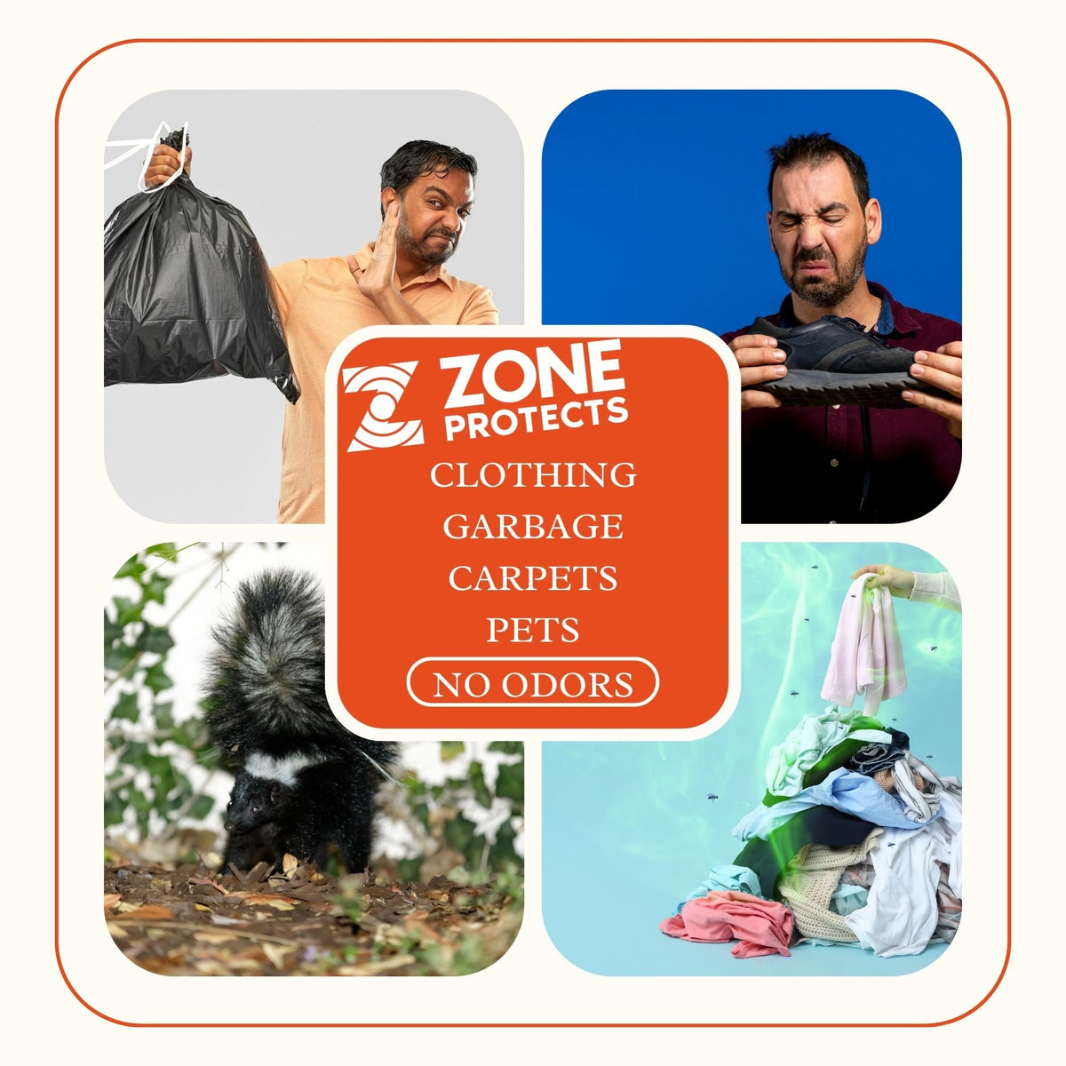 Zone Protects Odor Eliminator Twin Spray Bundle