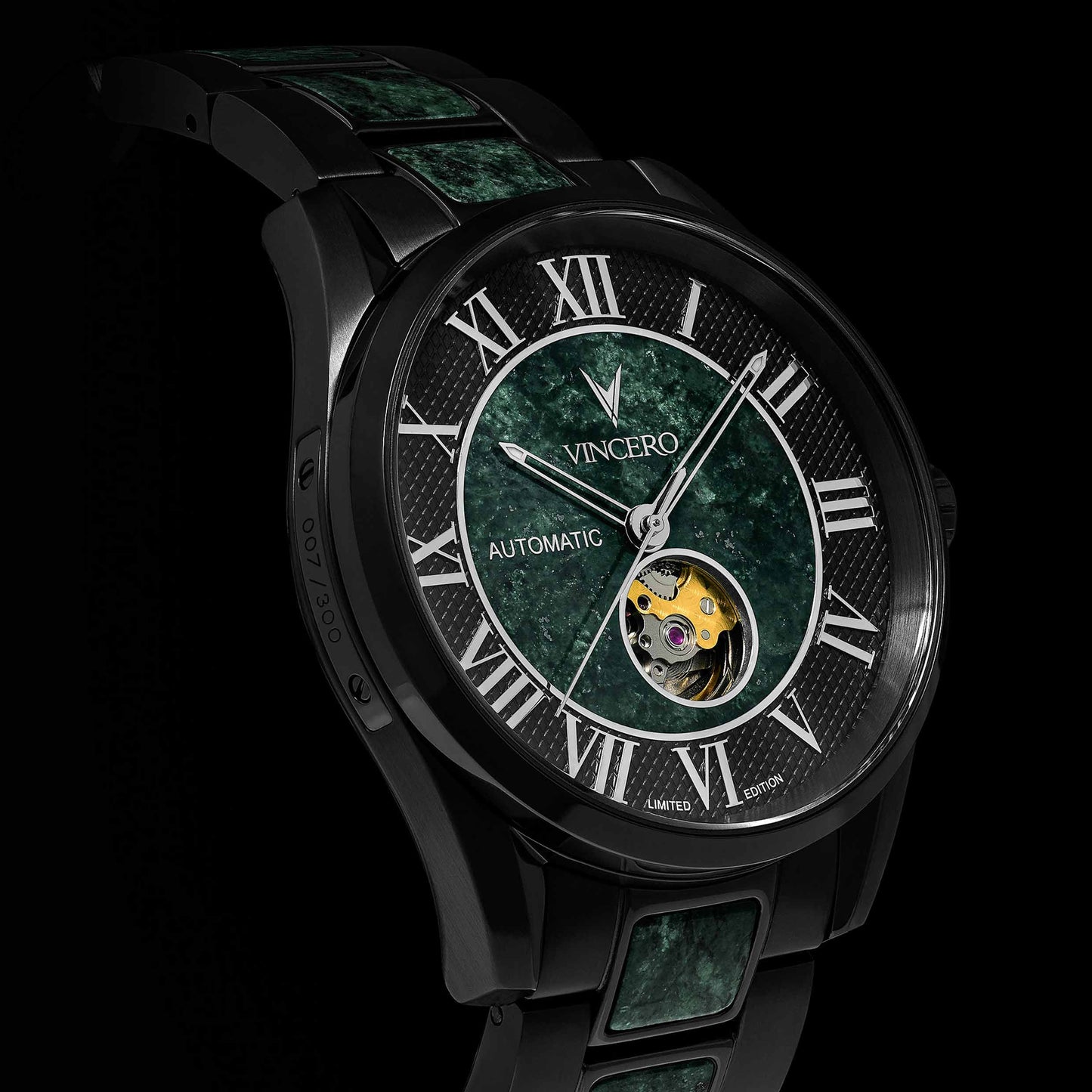 Vincero Marble Automatic - Black Verde