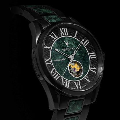 Vincero Marble Automatic - Black Verde