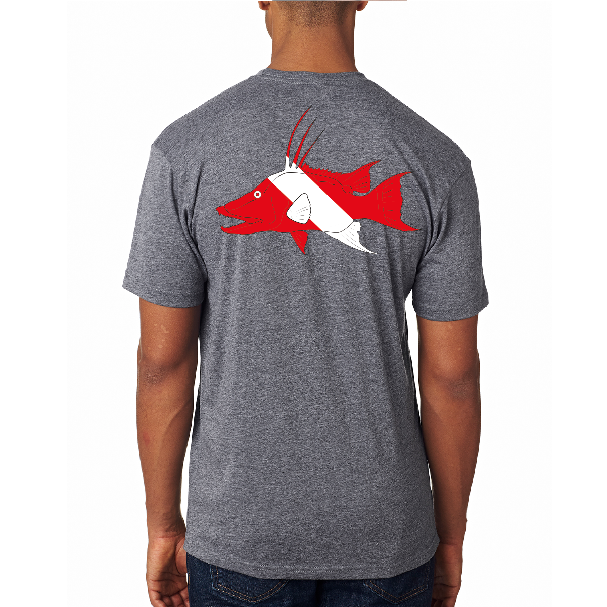 Saltwater Born Siesta Key, Florida Hogfish Diver Soft Tee