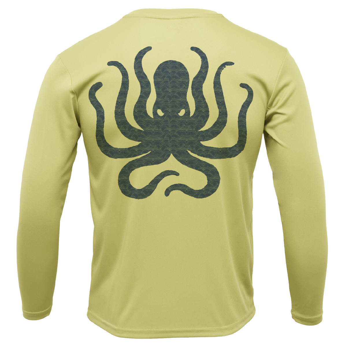 Texas Freshwater Born Kraken Men's Long Sleeve UPF 50+ Dry-Fit Shirt