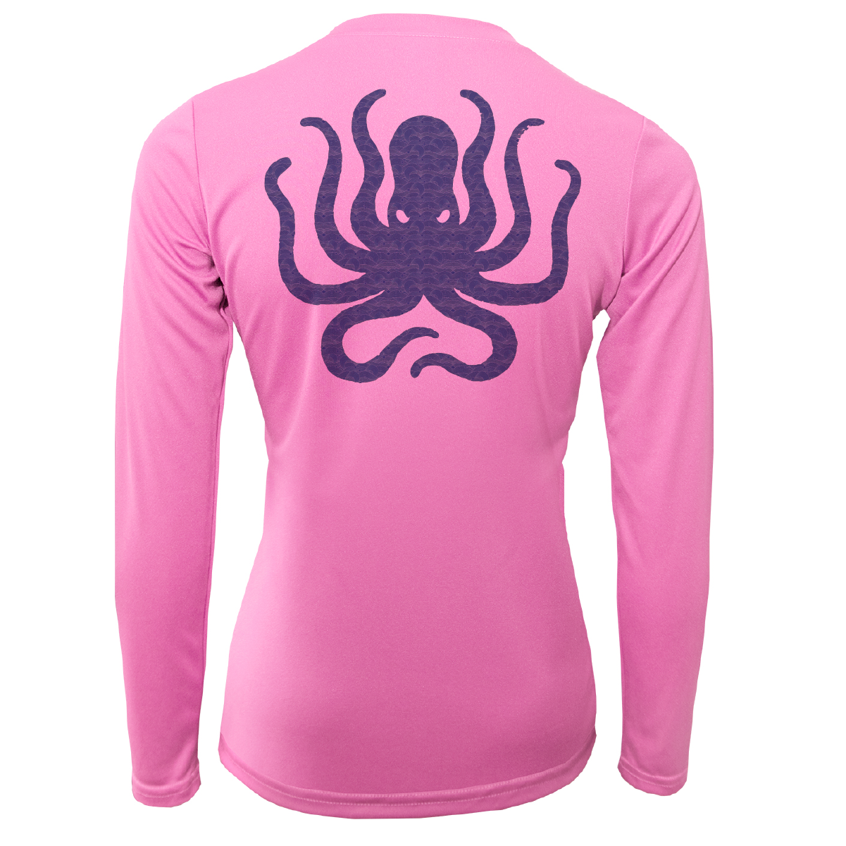 Saltwater Born Texas Freshwater Born Kraken Women's Long Sleeve UPF 50+ Dry-Fit Shirt