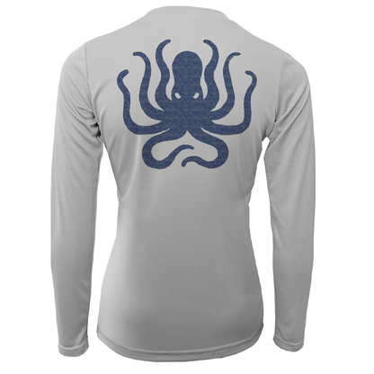 Saltwater Born Siesta Key Kraken Women's Long Sleeve UPF 50+ Dry-Fit Shirt