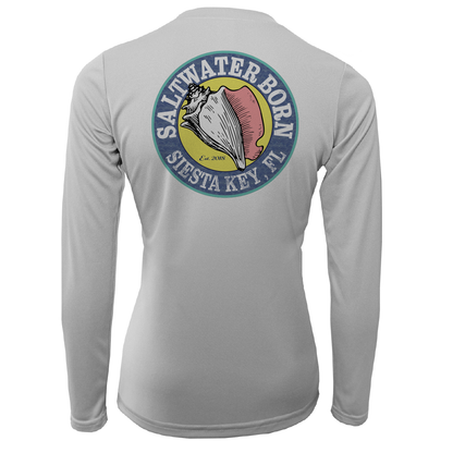 Saltwater Born Siesta Key "Saltwater Heals Everything" Long Sleeve UPF 50+ Dry-Fit Shirt