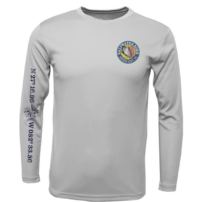 Siesta Key, FL Tuna Long Sleeve UPF 50+ Dry-Fit Shirt