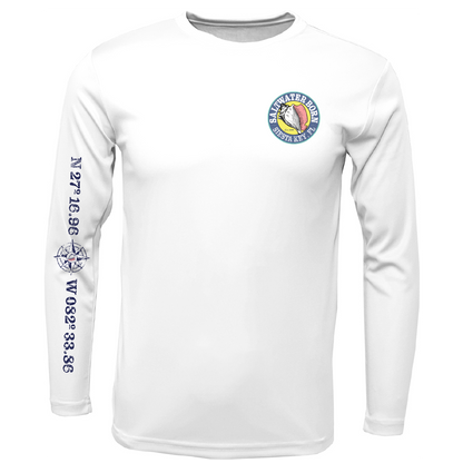 Siesta Key, FL Snook Long Sleeve UPF 50+ Dry-Fit Shirt