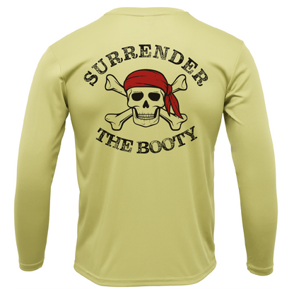 Texas Freshwater Born "Surrender The Booty" Men's Long Sleeve UPF 50+ Dry-Fit Shirt