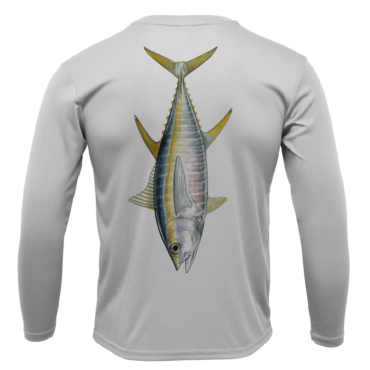 Saltwater Born Bimini, Bahamas Tuna Long Sleeve UPF 50+ Dry-Fit Shirt