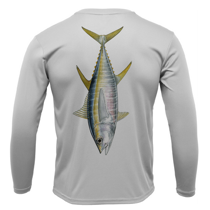 Saltwater Born Bimini, Bahamas Tuna Long Sleeve UPF 50+ Dry-Fit Shirt