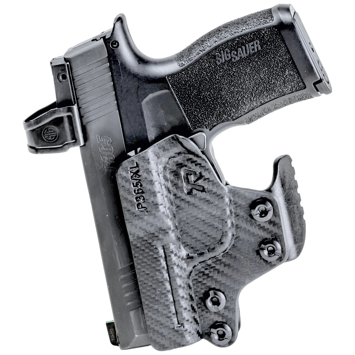 Rounded Gear Sig Sauer P365 Trigger Guard Holster