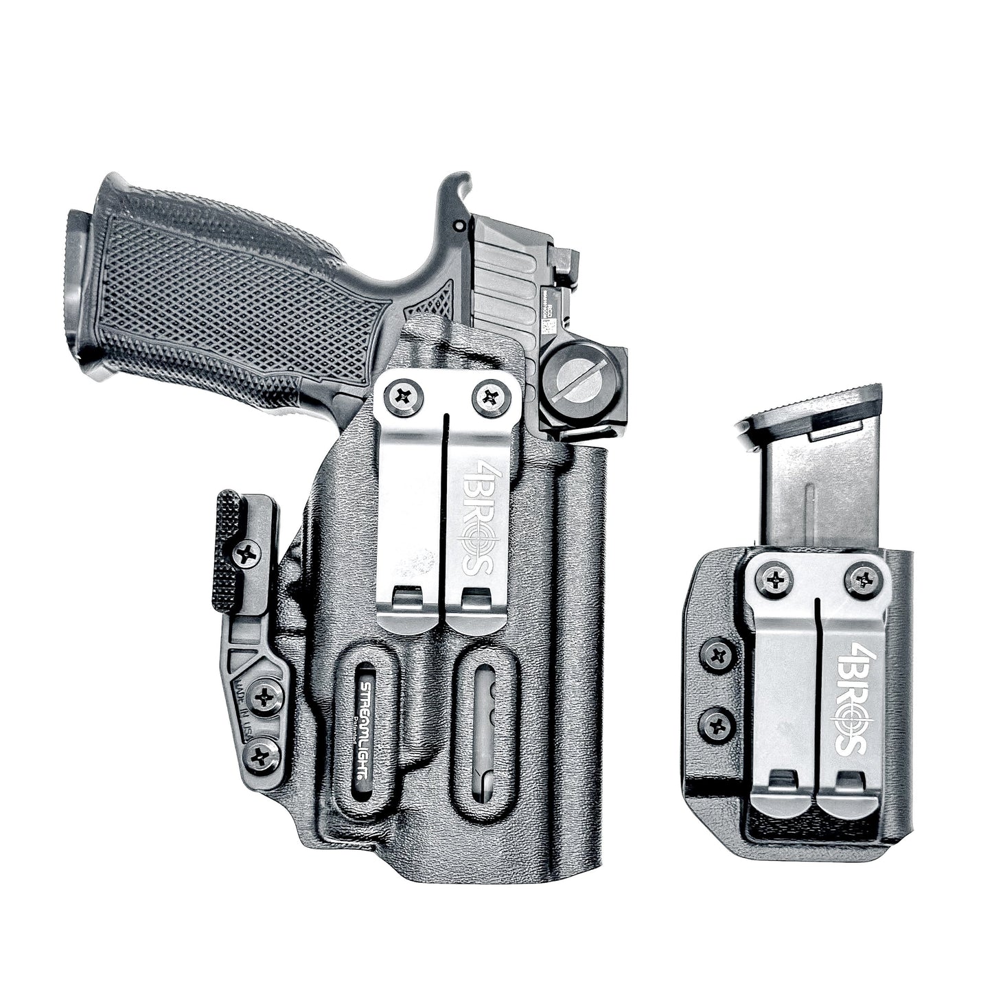 Four Brothers Sig P365-FUSE & Icarus Precision A.C.E. Module & TLR-7 Sub IWB RH Holster with Magazine Carrier Combo