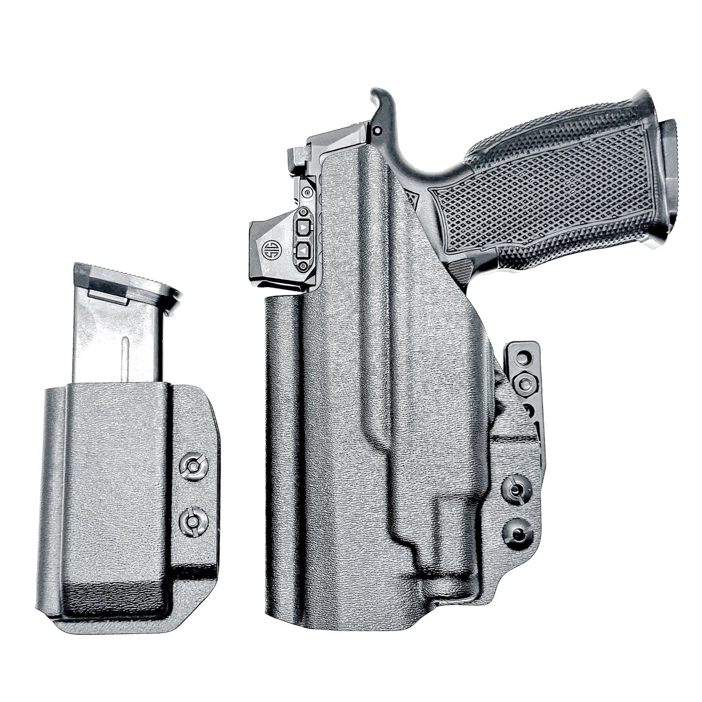 Four Brothers Sig P365-FUSE & Icarus Precision A.C.E. Module & TLR-7 Sub IWB RH Holster with Magazine Carrier Combo