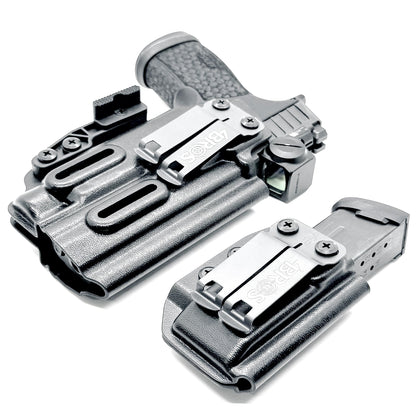 Four Brothers Sig P365-FUSE & TLR-7 X or HL-X IWB RH Holster with Magazine Carrier Combo