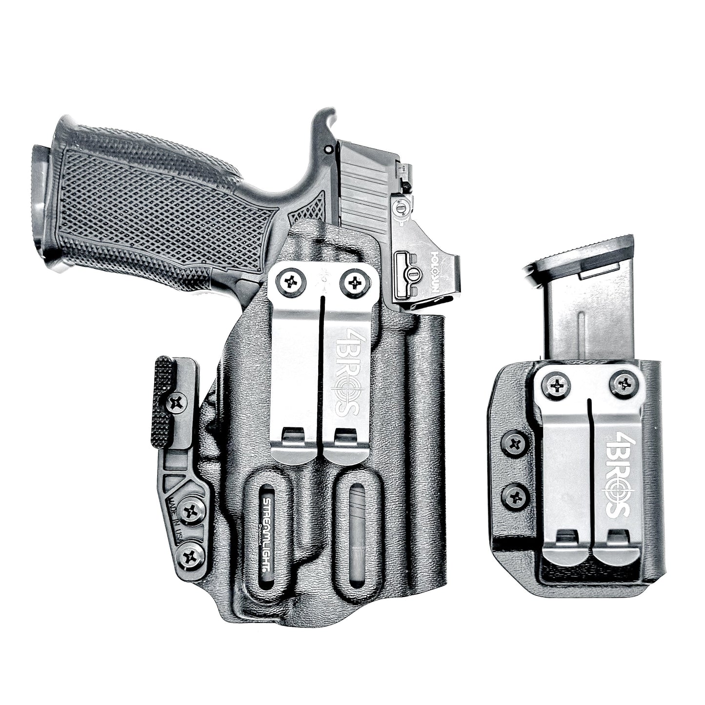 Four Brothers Sig P365-XMACRO & Icarus Precision A.C.E. Module & TLR-7 Sub IWB RH Holster with Magazine Carrier Combo