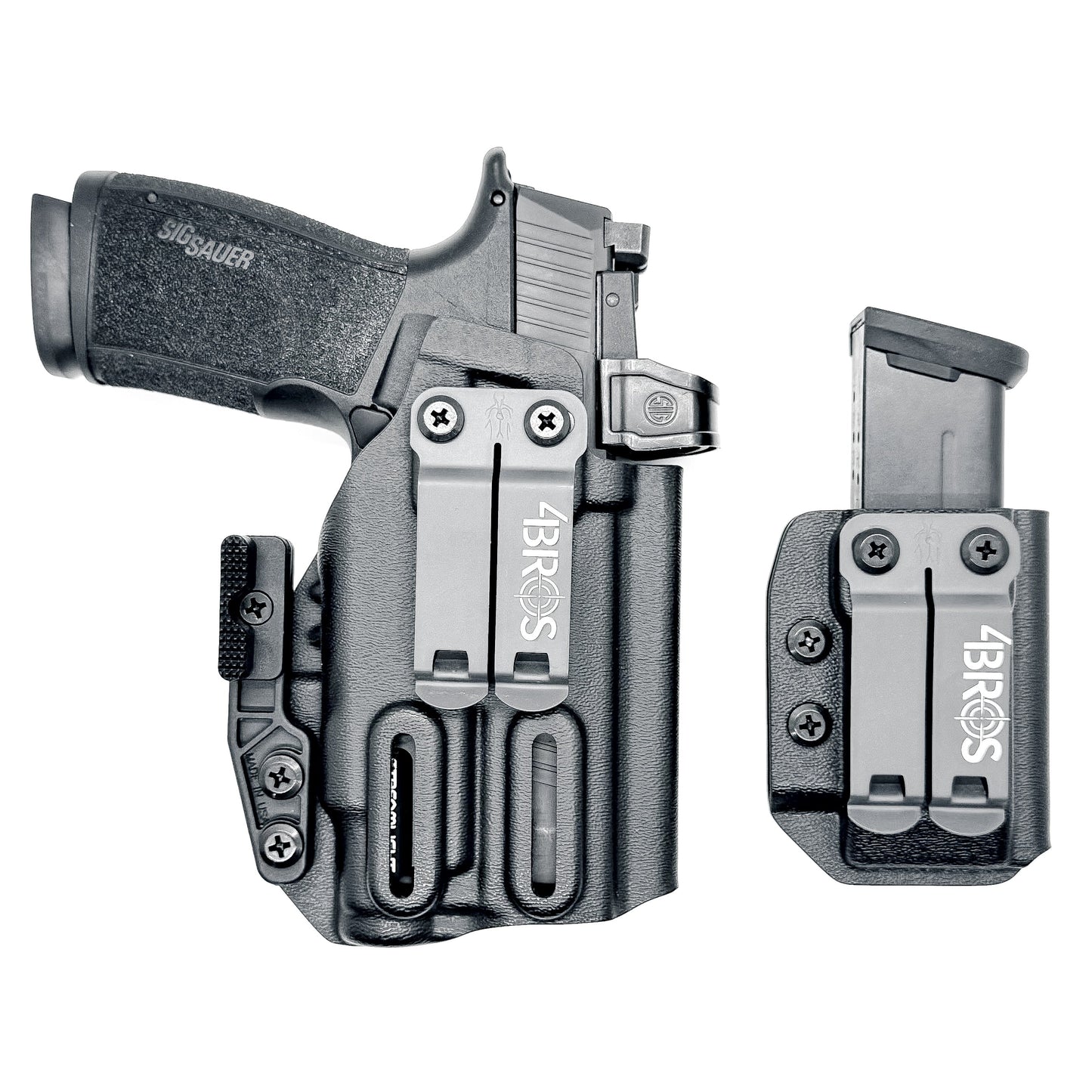 Four Brothers Sig P365-XMACRO & TLR-7 Sub IWB RH Holster with Magazine Carrier Combo