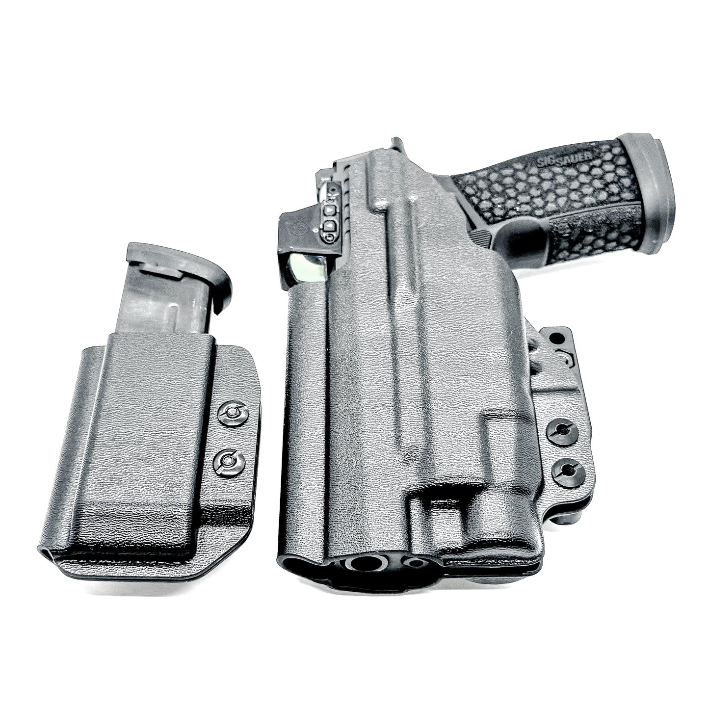 Four Brothers Sig P365-FUSE & TLR-7 X or HL-X IWB RH Holster with Magazine Carrier Combo