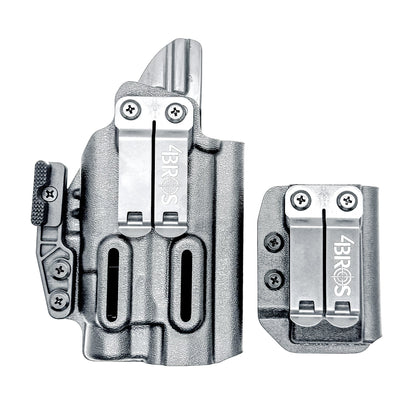 Four Brothers Sig P365-FUSE & TLR-7 X or HL-X IWB RH Holster with Magazine Carrier Combo
