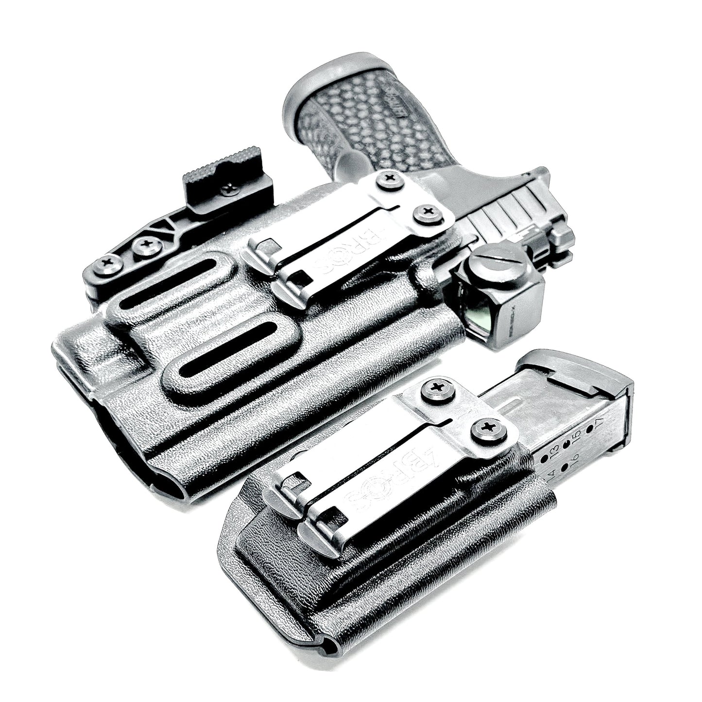 Four Brothers Sig P365-FUSE & TLR-7 X or HL-X IWB RH Holster with Magazine Carrier Combo