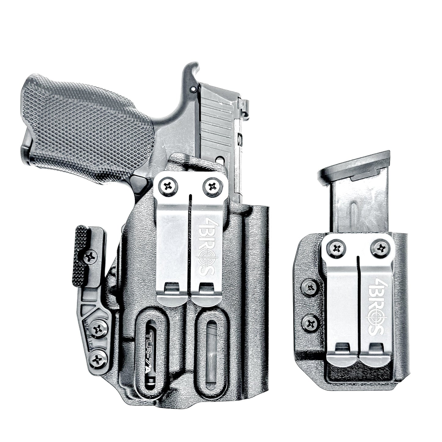 Four Brothers Sig P365-XMACRO & Icarus Precision A.C.E Module & TLR-7 X/A IWB RH Holster with Magazine Carrier Combo