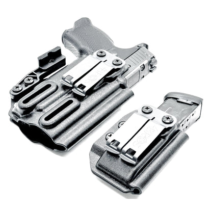Four Brothers Sig P365-XMACRO & Icarus Precision A.C.E Module & TLR-7 X/A IWB RH Holster with Magazine Carrier Combo