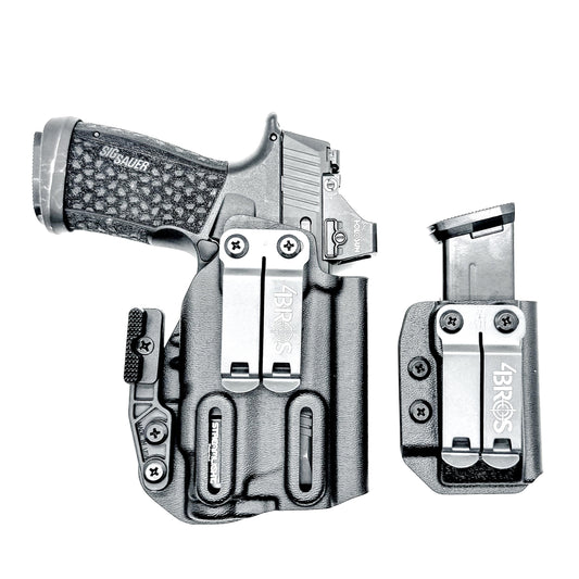 Four Brothers Sig P365-XMACRO & TLR-7 Sub IWB RH Holster with Magazine Carrier Combo
