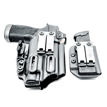 Four Brothers Sig P365-XMACRO & TLR-7 X or HL-X IWB Holster with Magazine Carrier Combo