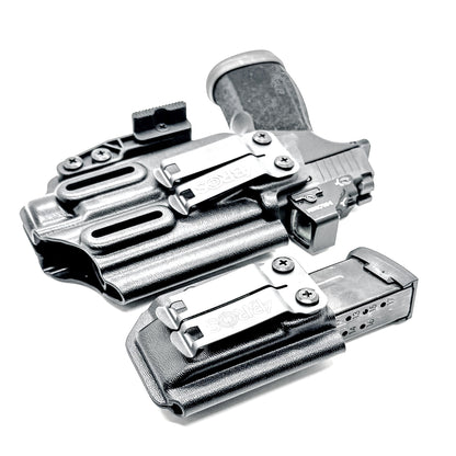 Four Brothers Sig P365-XMACRO & TLR-7 X or HL-X IWB Holster with Magazine Carrier Combo