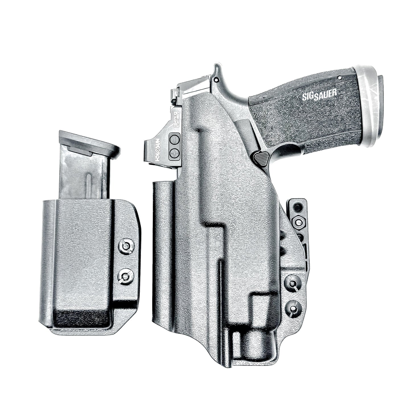 Four Brothers Sig P365-XMACRO & TLR-7 X or HL-X IWB Holster with Magazine Carrier Combo