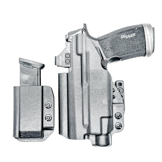 Four Brothers Sig P365-XMACRO & TLR-7 X or HL-X IWB Holster with Magazine Carrier Combo