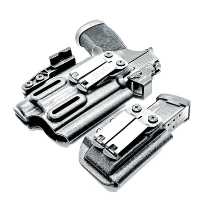 Four Brothers Sig P365-XMACRO & TLR-7 X or HL-X IWB Holster with Magazine Carrier Combo
