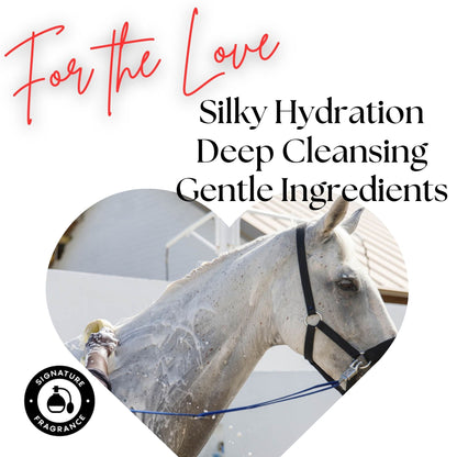 Zone Protects Silk-Stride Equine Shampoo; Frosted Lavender, 32oz